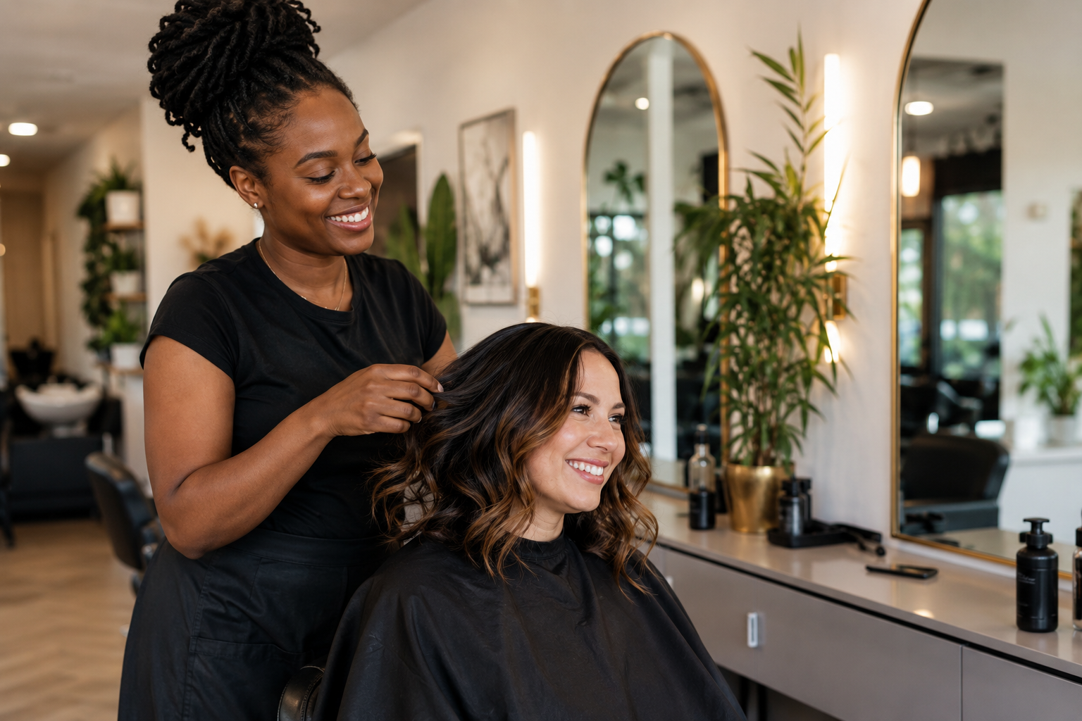 Professional salon business