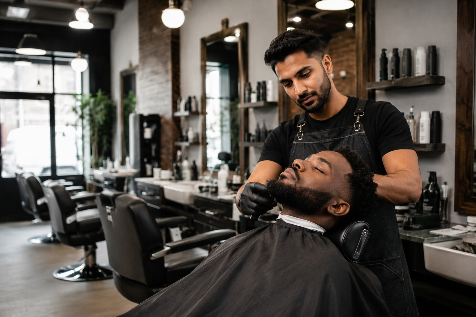 Professional barbershop business